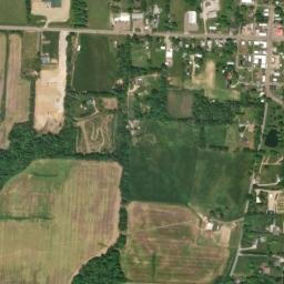 Martinsburg Ohio High Resolution Satellite Map