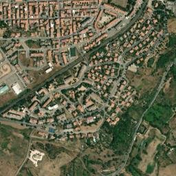 Macomer map(satellite map)