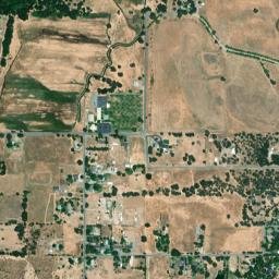 Bend California High Resolution Satellite Map