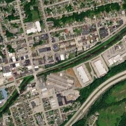 Canonsburg map(satellite map)