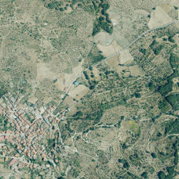 Gargantilla map(satellite map)