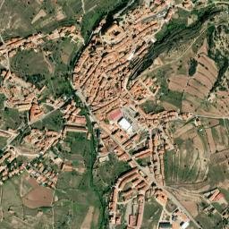 Mora de Rubielos map(satellite map)