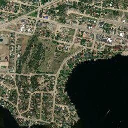 Grand Lake Colorado High Resolution Satellite Map