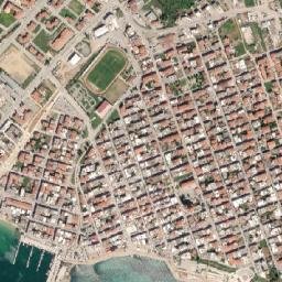 Néa Moudhaniá map(satellite map)