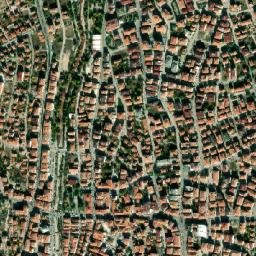 Çubuk map(satellite map)