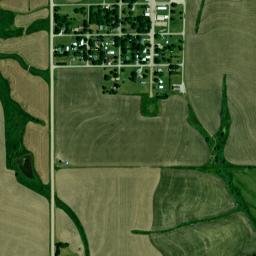 4th Avenue, Virginia, NE 68458, USA High Resolution Satellite Map