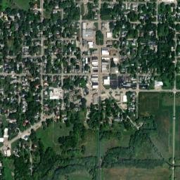 Farmer City map(satellite map)