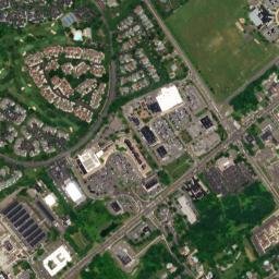 West Freehold map(satellite map)