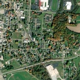 Utica map(satellite map)