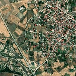 Áno Kómi map(satellite map)