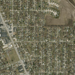Delaware County map(satellite map)