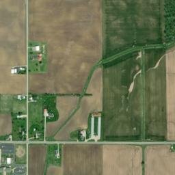 Hunchberger Corners Ohio High Resolution Satellite Map