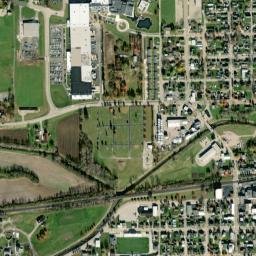 North Jacksonville Ohio High Resolution Satellite Map