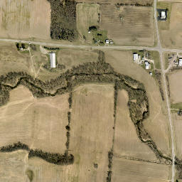 Pattons Corners Ohio High Resolution Satellite Map