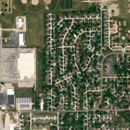 2408-2512 North New Street Kirksville High Resolution Satellite Map