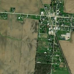 Rosewood Ohio High Resolution Satellite Map