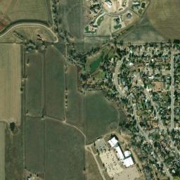 Satellite view of Ute Creek Golf Course