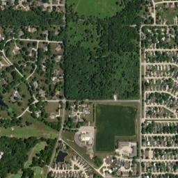 Lake of the Woods map(satellite map)