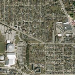 1731-2107 W Waid Ave Muncie IN High Resolution Satellite Map