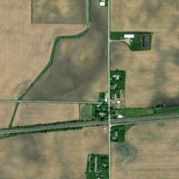 Elroy Ohio High Resolution Satellite Map