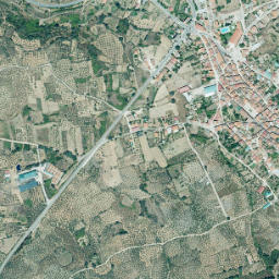 Villanueva de la Sierra map(satellite map)