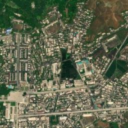 Ŭiju map(satellite map)