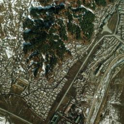 Pukchil-lodongjagu map(satellite map)