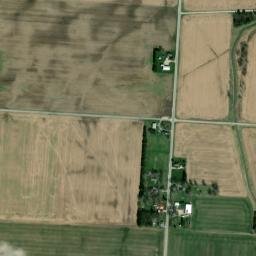 Ballou Ohio High Resolution Satellite Map