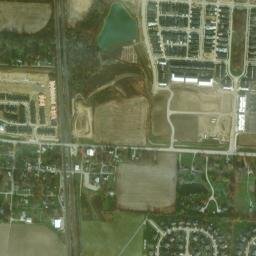 Lewis Center map(satellite map)
