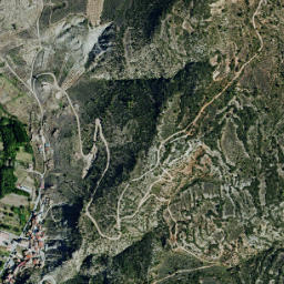 Tramacastiel map(satellite map)