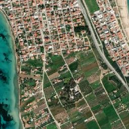 Néa Poteídaia map(satellite map)