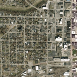 Muncie map(satellite map)