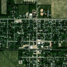 Parker City map(satellite map)