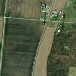 Lippincott Ohio High Resolution Satellite Map