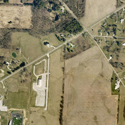 Decrow Corners Ohio High Resolution Satellite Map