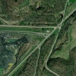 Blue Row Ohio High Resolution Satellite Map