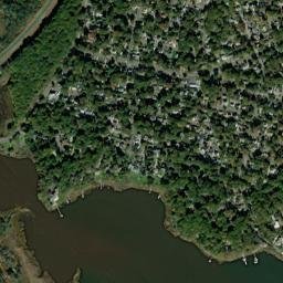 Shark River Hills map(satellite map)