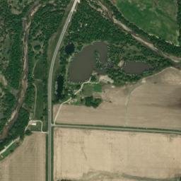 Blue Star Memorial Highway, McCook, NE High Resolution Satellite Map