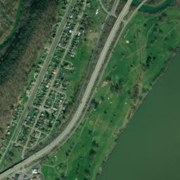 Rayland Ohio High Resolution Satellite Map