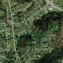 Fellsburg map(satellite map)