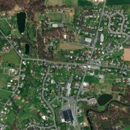 Fivepointville map(satellite map)
