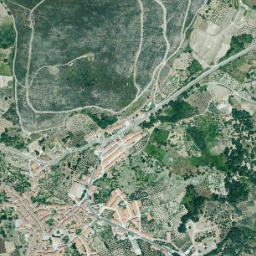 Hoyos map(satellite map)