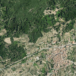 Poyales del Hoyo map(satellite map)