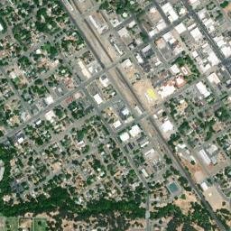 Red Bluff map(satellite map)