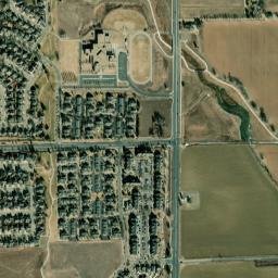 106 Button Rock Dr Longmont CO High Resolution Satellite Map