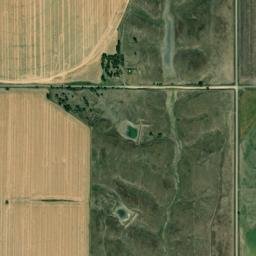 Harlan County map(satellite map)