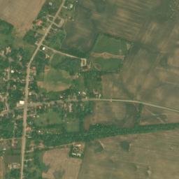 Woodstock Ohio High Resolution Satellite Map