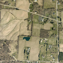 Highwater Ohio High Resolution Satellite Map