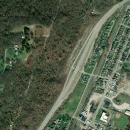 Highland City Ohio High Resolution Satellite Map