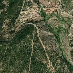 Fuentes de Rubielos map(satellite map)